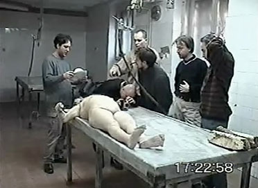 Here tomorrow,  Sat anatomije, video i jumbo print, (D.Friščićem i F.Rogićem), MSU, Gliptoteka HAZU, Zagreb, 2002.